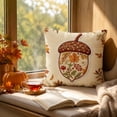 thumbnail image 7 of AuroraX Fall Pumpkin Throw Pillow Covers Thanksgiving Decorative Throw Pillowcase Outdoor Farmhouse Rustic Harvest Home Decor Beige, 7 of 7