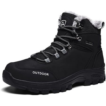 

Men s Hiking Boots Outdoor Waterproof Sports Boots Travel Camping Non-Slip Breathable Warm High-Top Work Boots Off-Road Training Boots