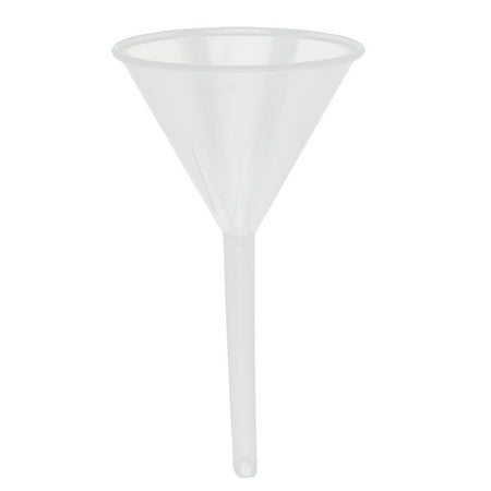 90mm Mouth Dia Laboratory High Quality White Plastic Filter Funnel For