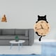 thumbnail image 2 of Estatua del Corazón de Jesús y reloj de pared decorativo, silencioso, sin , de resina MDF, apto para sala de estar, oficina, meditación, 2 of 8