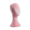 thumbnail image 3 of Soporte de exhibición de sombrero de cabeza de maniquí, soporte de almacenamiento de cabeza de maniquí, soporte para peluca para peluca de barbero Rosa, 3 of 9