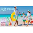 thumbnail image 4 of 6 piezas juguetes de playa bolsas de playa de malla bolsa de colección de conchas marinas para niños para conchas marinas juguetes de playa juguetes de playa niños y niñas accesorios de natación bolsa de colección de artículos diversos Sincero Electrónica, 4 of 5