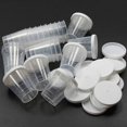 thumbnail image 3 of 100 Pcs 30 Ml Small Measuring Cup With Scale To Measure Pp Cup Plastic With Cap Experimental Measuring Cup Scale Clean Empty Cup, 3 of 5