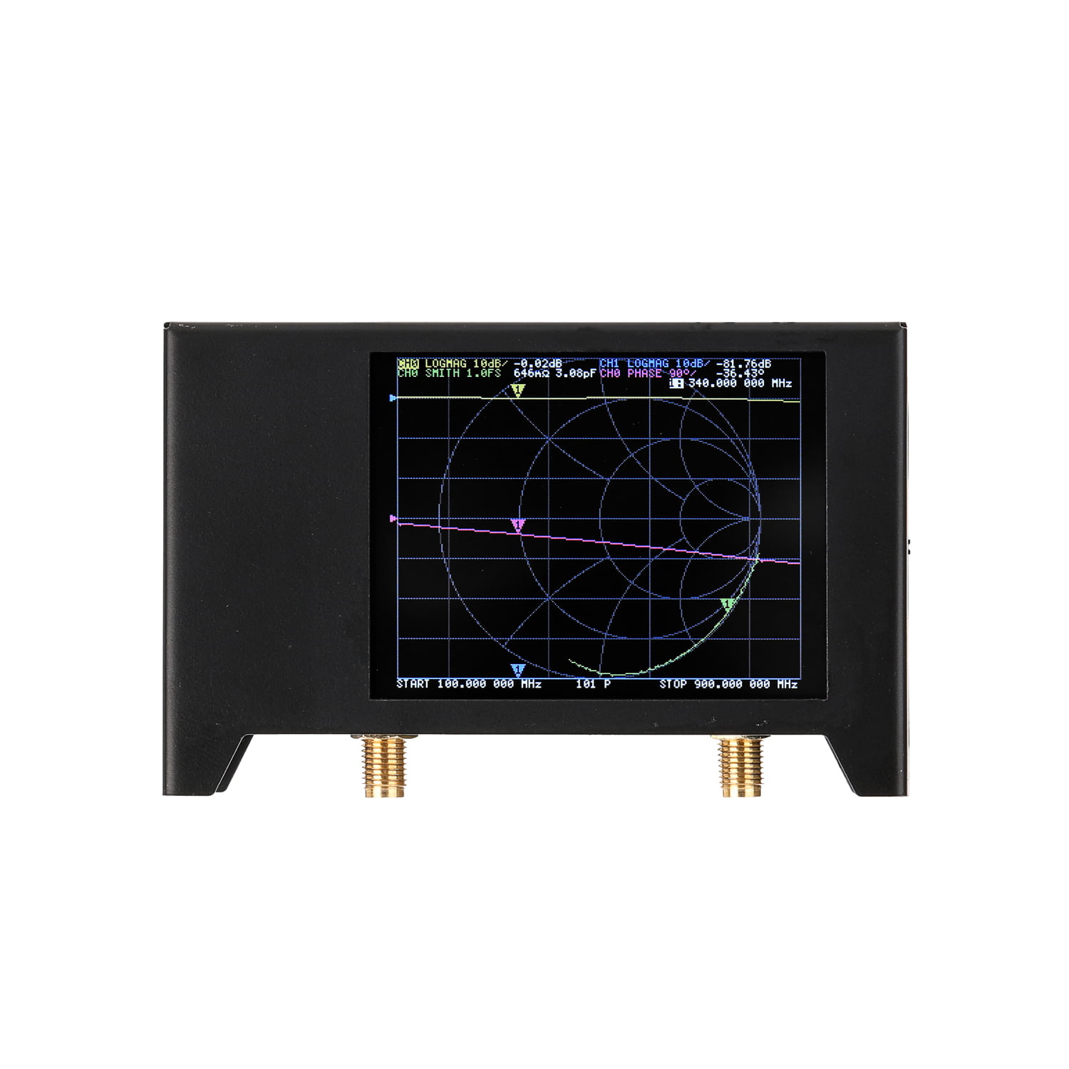 NanoVNA Vector Network Analyzer HF VHF UHF Antenna Analyzer  2.8Inch Screen USA 