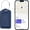 Navy Blue, variant on Luggage Tags, Works with  Find My, Leather Luggage Tag for Suitcases, Travel Tags, Bag Tag for Backpacks, Suitcase Tag with  Flap, Anti-Lost  Luggage , Travel Essentials, Black