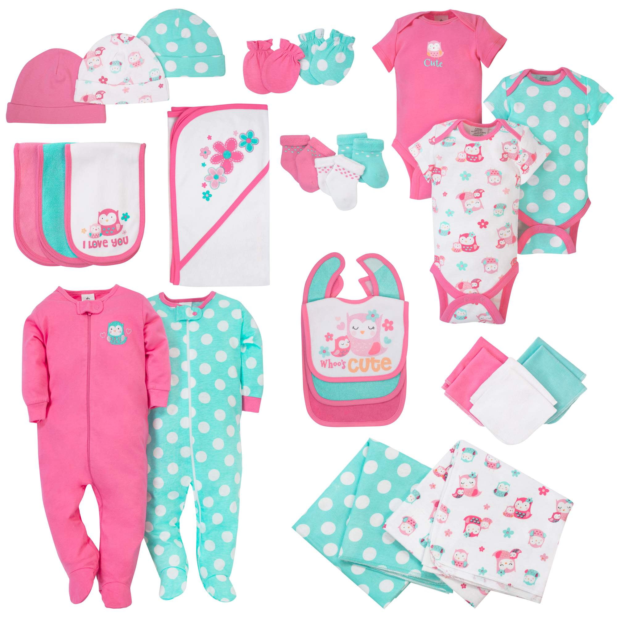 newborn baby girl essentials