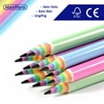 thumbnail image 3 of Crayons Arc-en-Ciel Dessin Écriture, Papier Recyclable, 3 of 6