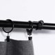 thumbnail image 4 of 4Pcs Adjustable Curtain Brackets Curtain Rod Holder Wall-Mounted Metal Single Rod Bracket Drapery Rod Stand Easy to Use, 4 of 4