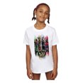 thumbnail image 2 of DC Comics Filles Noir Adam JSA Insigne d'Or T-Shirt en Coton, 2 of 4
