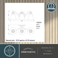thumbnail image 6 of Standford 3 Light Bronze Bathroom Vanity Fixture, 6 of 10