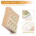 thumbnail image 5 of Yayeee Napkin Holder for Table Kitchen Paper Tissue Organization, Pastel Green Geometric, 5 of 8