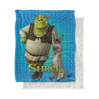 Shrek Face Meme Throw Pillow, Shrek Movie Pillow Cases Gifts Unisex Adults