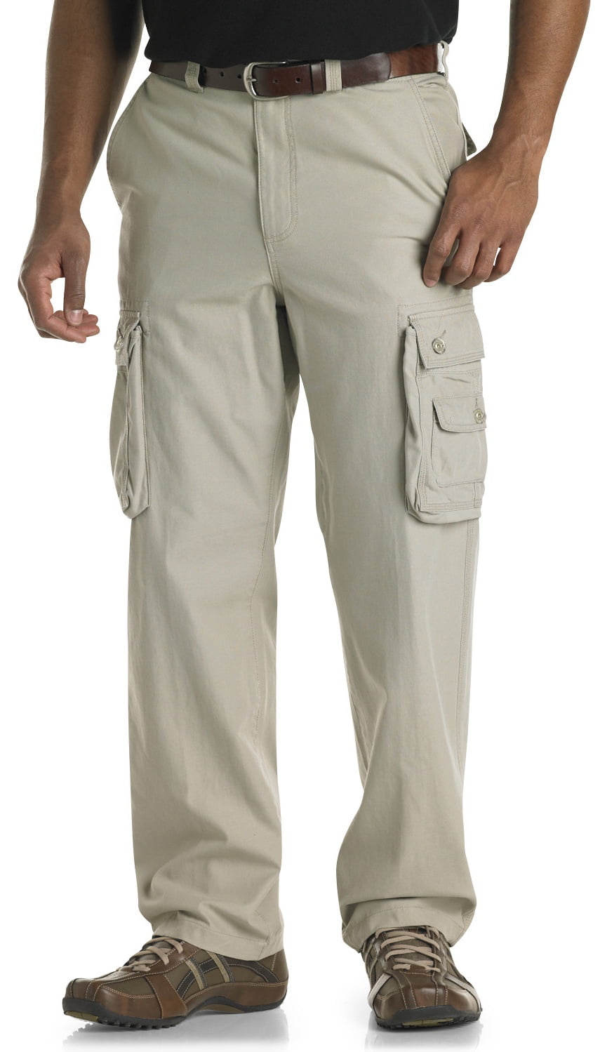 Mens Cargo Trousers Lightweight Elasticated Combat Work Bottoms Pants 28-38 