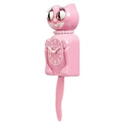 Bubblegum Pink Miss Kitty Cat Clock (3/4 Size) 12.75 Smaller Version Kit Cat Klock Made in USA