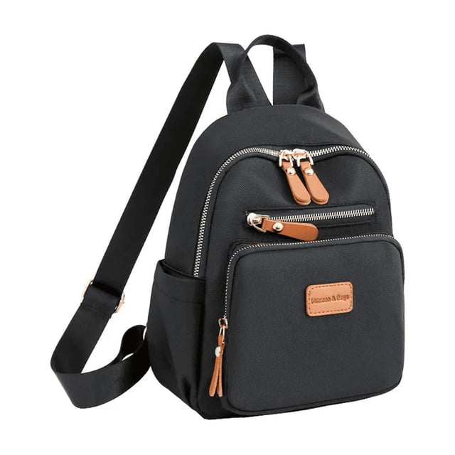 Mochila Antirrobo De Moda Para Mujer, Pequeña Y Práctica Xtellar negro