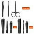 thumbnail image 4 of Manicure Set Men Nail Clipper Set Personal Care Nail Tools Kit with Portable Case 8 In 1 Professional Manicure Pedicure Set Grooming kit Gift for Men Husband Boyfriend Parents Women Elder Patient, 4 of 4