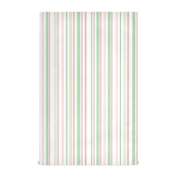 Kitchen Towel 28x18 Inches x1，Plate Towel, Decorative Towel, Napkin, Tea Towel Tea Towels For Kitchen Dish Cloths & Dish Towels Pink and Green Stripes