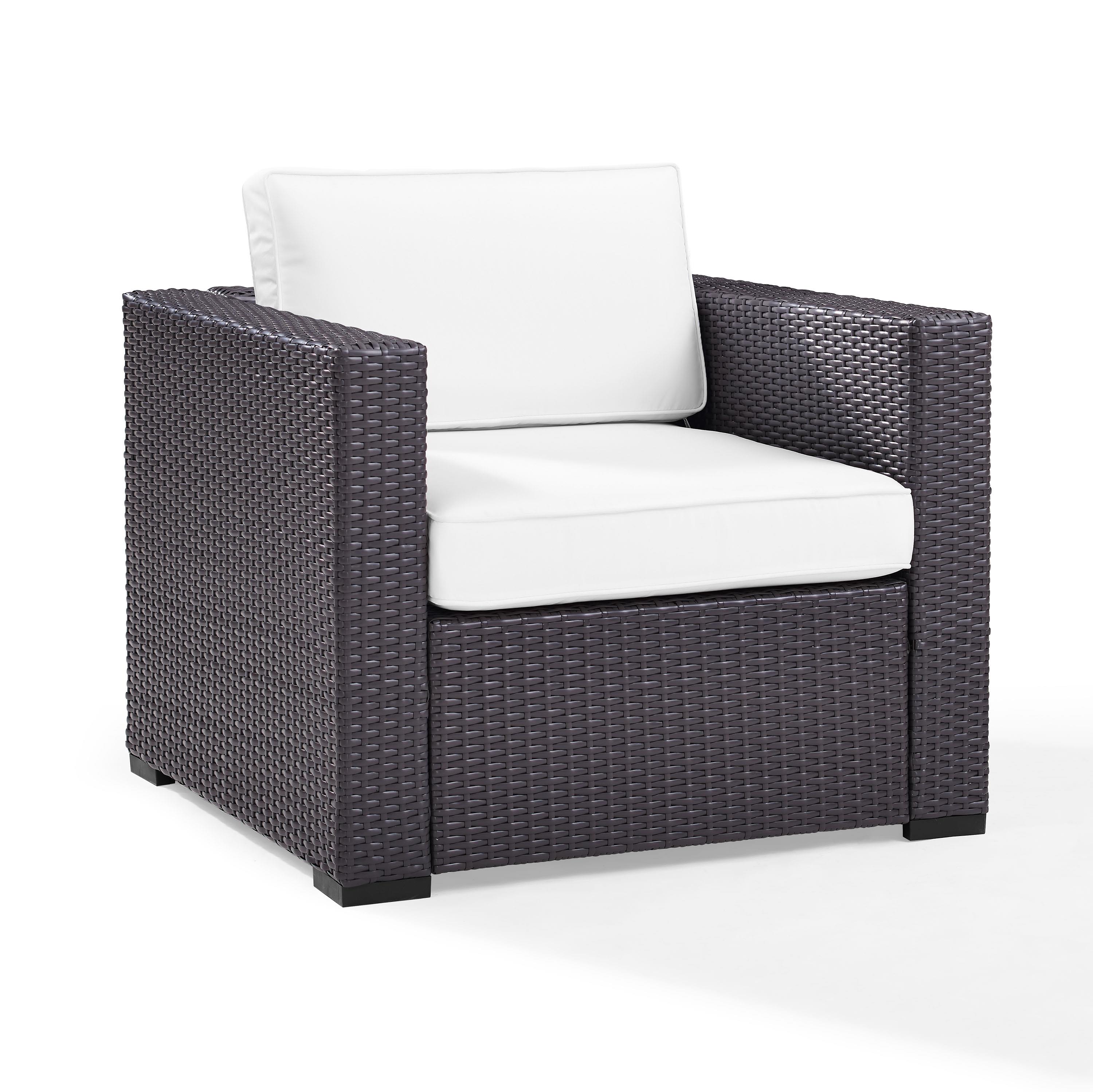 Biscayne Armchair With White Cushions - image 2 of 6