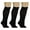 2-PAIRS-BLACK, variant on 2 Pairs Diabetic Socks Over The Calf - Knee High Premium Cotton Socks Men's Size 10-13 Big & Tall Size 13-16