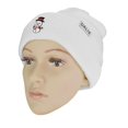 thumbnail image 2 of DALIX Christmas Cute Snowman Adult Beanie Warm Winter Cap Embroidered Hat White, 2 of 4
