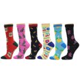thumbnail image 3 of Frenchic 12 Pairs Women's Colorful Patterned Funny Playful Casual Fashion Crew Socks, 3 of 3