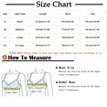 thumbnail image 3 of Women Bras Sports Fitness Bra Yoga Running Bra Dry Wicking Bra Wireless Bra Brown S, 3 of 5