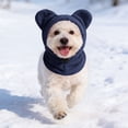 thumbnail image 2 of Adjustable Hoodie Winter Hat With Ears For Dogs Soft Windproof Headwear For Cold Weather Walking Hiking And Camping Trips, 2 of 4