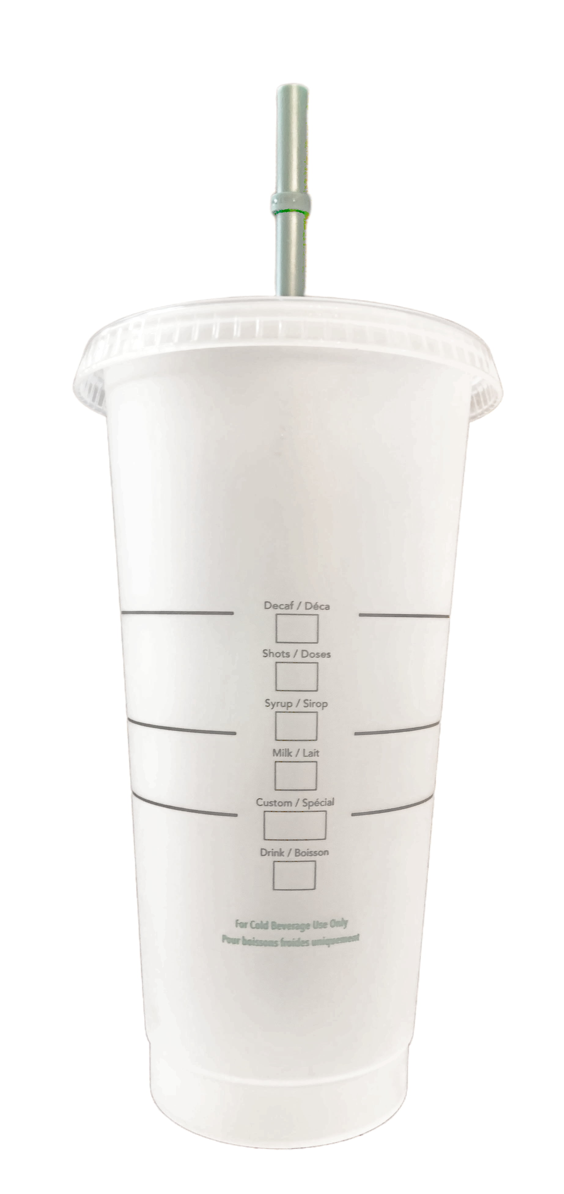 Starbucks Tumler Cold Cup Mug w/ Lid,Double Stainless Steel 17oz,Silver  BZ011#