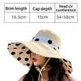 thumbnail image 2 of Sombrero de pescador con protección solar UV, ala ancha, gorra de playa de verano, 2 of 5