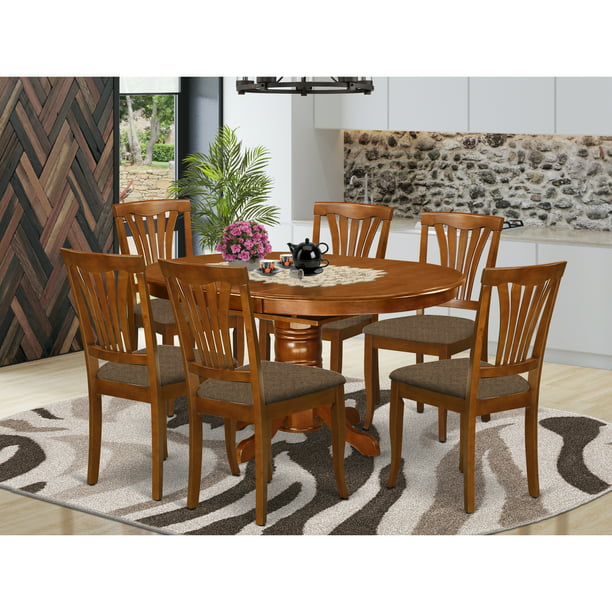 Dining Chairs Finish Saddle Brown, Oak Dining Room Chairs With Padded Seats In Philippines