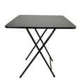 thumbnail image 5 of KMYY Foldable Dinner Table, 4 Persons Home Study Computer Desk, 23x23 Inch Stainless Steel Coffee Table for Work Office Home, Modern Gaming Desktop Workstation, Apartment Table, 5 of 9