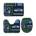 thumbnail image 4 of Juego de alfombras de baño de 3 piezas del equipo Seahawks Alfombra antideslizante para baño de 24 x 16 pulgadas, 4 of 7