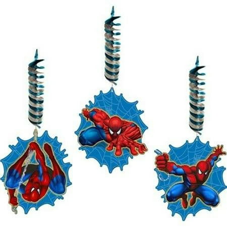 Spider-Man 'Spider Sense' Hanging Cutout Decorations (3ct)