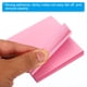 thumbnail image 4 of Notas adhesivas Uxcell de 3" x 3", blocs de notas autoadhesivos de colores brillantes, 100 hojas/pad, rosa claro, paquete de 6, 4 of 5