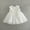 White, variant on RTKFRFLM Girls 1st Birthday Lace Gown Soft Tulle Princess Dress for Full Moon and Party Toddler Elegant Formal Wedding Flower Girl Dress Breathable Special Occasion Wear for Babies