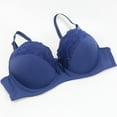 thumbnail image 2 of Fashion Female Lace Printed Coloured Bra Elastic Underwear, 2 of 5
