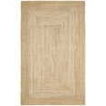 thumbnail image 6 of SAFAVIEH Natural Fiber Leo Geometric Braided Jute Area Rug, Natural/Ivory, 6' x 9', 6 of 8