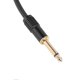 thumbnail image 4 of Câble XLR femelle vers mono mâle 6,35 mm plaqué or, connecteur femelle XLR 1/4 pouce mono jack, câble de microphone, cordon de microphone 50 cm, 4 of 4
