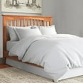 thumbnail image 2 of A1 Home Collections Organic Cotton Duvet Set, Queen, White, 2 of 7