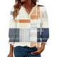 thumbnail image 1 of Xuyuer Women's 3/4 Sleeve Tops Loose Fit Dressy Casual T Shirts for Women Basic Tees Blouses with Smocked Cuffs Casual Womens Tops Trendy Summer Spring Shirts S-2XL Tops 2026, 1 of 7