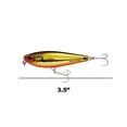 thumbnail image 4 of Bomber Badonk-A-Donk High Pitch Hard Baits 3 1/2" Gold Blk Back Ong Bly 1/2 oz., 4 of 4