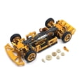 thumbnail image 1 of Conjunto de marco de chasis de cuerpo de fibra de carbono Juego 1:28 RC Modelo de vehículos Piezas de actualización de vehículos Reemplazo para WLTOYS 284131 K969 K979 K989 Gold Eigraketly  FN009852-03, 1 of 6