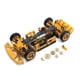 thumbnail image 1 of Conjunto de marco de chasis de cuerpo de fibra de carbono Juego 1:28 RC Modelo de vehículos Piezas de actualización de vehículos Reemplazo para WLTOYS 284131 K969 K979 K989 Gold seitruly  FN009852-03, 1 of 6