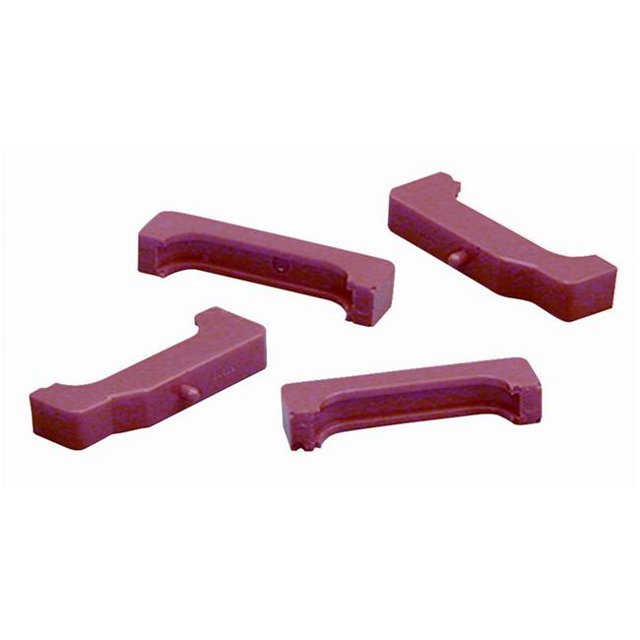 Prothane PTN7-1711 Polyurethane Radiator Bushing for 1968-1987 Ford GM, Red - Set of 4