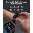thumbnail image 2 of Reloj inteligente con rastreador de actividad física EGQINR con llamadas Bluetooth e IP67, 2 of 7