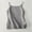 Gray, variant on CheerKidz Adjustable Strap Camisole for Women and V-Neck Imitation Cotton and Linen Tank Top,Summer Fashion ,Casual Breathable Wear(Beige,XL)
