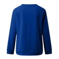 thumbnail image 5 of Sudaderas Navideñas Con Cuello Redondo Para Mujer Suéter Estampado Blusa Suelta Tops Sin Capucha Odeerbi ODB191605, 5 of 5