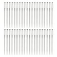 thumbnail image 1 of Uxcell Large Eye Stitching Needles 1.57" Sewing Needles Stainless Steel Leather Needle 500 Pack, 1 of 5