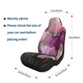 thumbnail image 5 of Pofeuu Purple And Pink Tulip Bouquet Print Automotive Car Seat Covers Flat Cloth Full Set Seat Covers,Car Seat Covers front seats for Cars Trucks and SUVs-1, 5 of 9