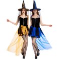 thumbnail image 3 of Disfraces de Halloween 2024 SL disfraz de bruja con capa de diablo sexy disfraz de Halloween para damas europeas y americanas ropa de juego de rol disfraz de bruja, 3 of 5